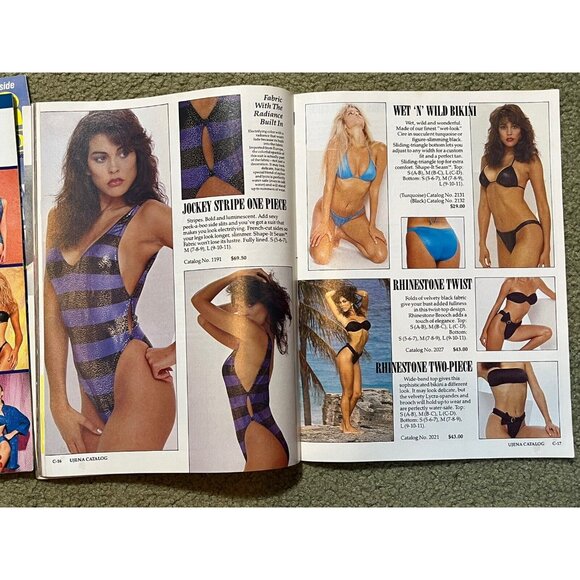 Swimwear Illustrated Magazine #1 & #2 Premiere 1986 1st Issue + Swim Styles 1989 - Picture 9 of 10